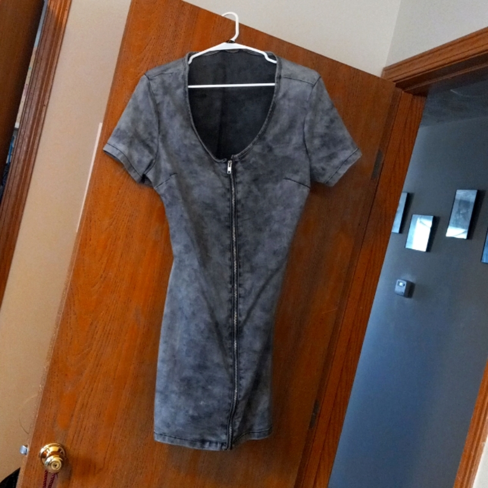 Smokey Grey Jean dress